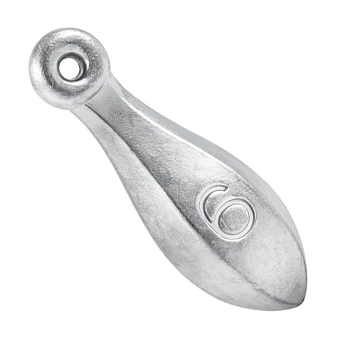 Dr.Fish Bank Sinkers Lead Fishing Weights, 1-32oz/2LB, Freshwater Catfishing Weights River Channel Surf Fishing Saltwater - size: 10oz-5 Pack