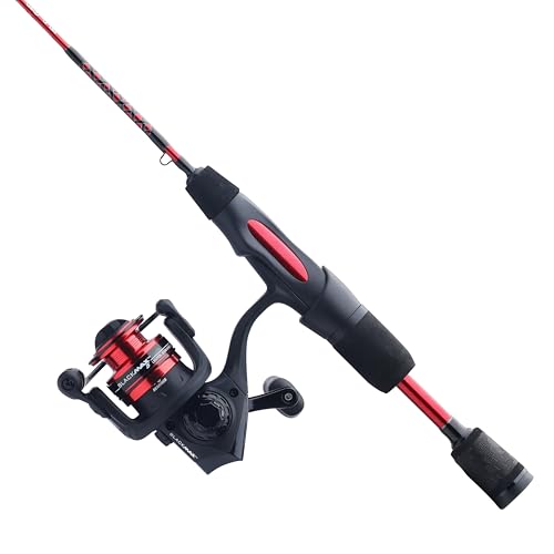 Ugly Stik Carbon Ice Spinning Rod and Reel Combo - size: 5 Size Reel - 36" - Medium - 1pc