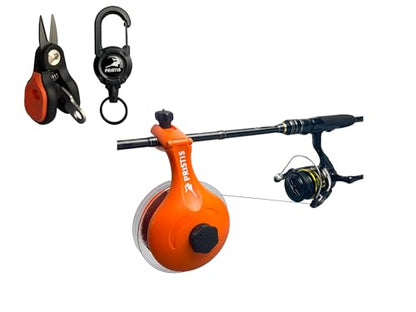 Pristis Practical Fishing Tool Combination, Mini Fishing Scissors & Fishing Line Winder & Zinger Retractor, A Neat Option for Angler
