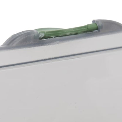 Fishing Tackle Box, Clear Water proof Storage Organizer for Hooks, Lures, Baits, Terminal Tackle and Small Fishing Accessories Use(8 Compartments) - size: 8 Compartments