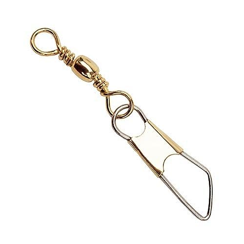 Eagle Claw Eagle Claw 012 Barrel Swivel - color: Brass, size: Size 12 (Per 12)