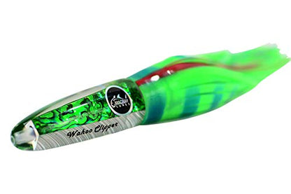 High Speed Wahoo Lures - Wahoo Clippers - color: Green, size: Un-Rigged