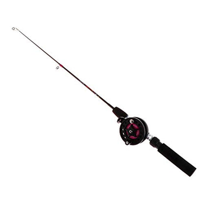 1 Set Fishing Rod With Fishing Reel Short Portable Winter Outdoor Ice