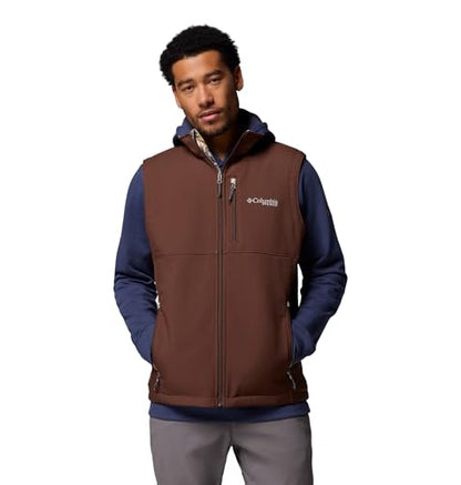 Columbia mens Phg Ascender II Softshell Vest - color: Tobacco/Timberwoods Camo, size: X-Small