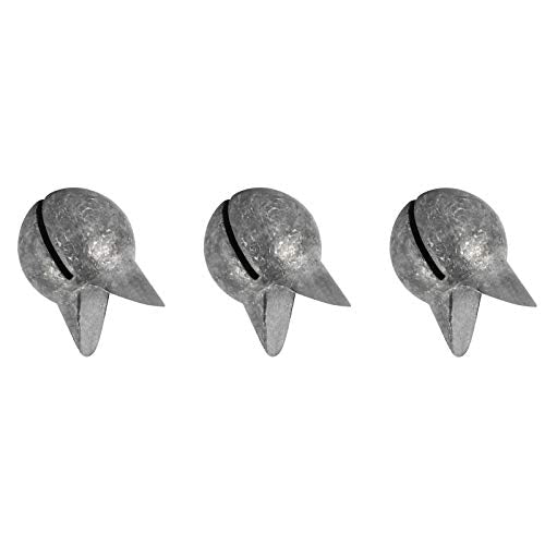 Dr.Fish 100 Pack Removable Split Shot Weights Lead Fishing Sinkers Fly Fishing Line Sinkers Reuseable Clip On Weights Freshwater Saltwater - size: #3/0(1/30 oz)