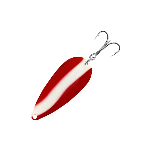 Arcadia Casting Spoons - color: Red/White, size: 5/8 oz. 5PCS