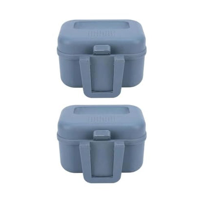 2Fishing Bait Boxes 2026 New- Water Proof Live Bait Container for Shrimp,Portable Bait Holder for Freshwater & Saltwater Fishing (Grey,3.54×3.15×2.24In)