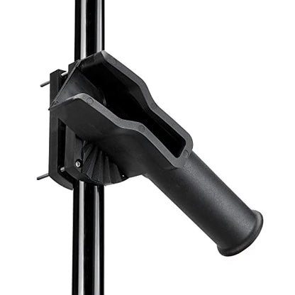 Fishing Rod Holder Kit, Adjustable Rack for Wader Belt, Backpack, Lifejack, Boat, Kayak Fishing - color: Wading Belt W/ Rail Clamp
