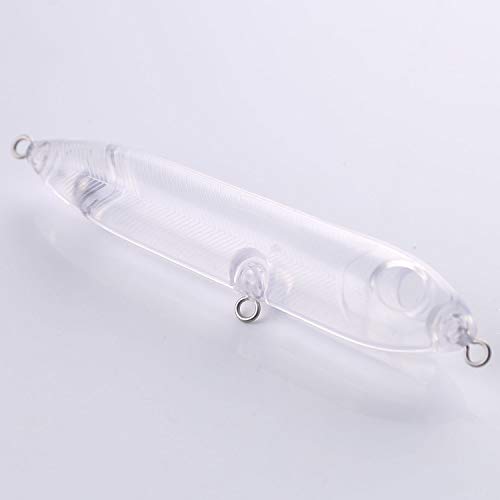 Lure Blanks,Crankbait Blanks Fishing Lures Set,20PCS 10.5cm 10.4g Blank Unpainted Hard Lures Kit,Fishing Lures DIY Kit