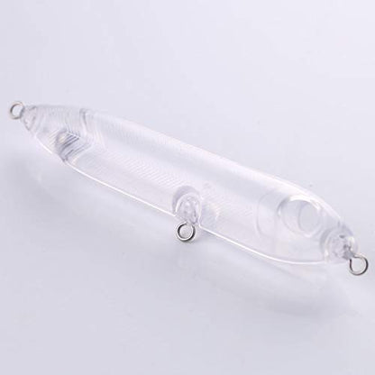 Lure Blanks,Crankbait Blanks Fishing Lures Set,20PCS 10.5cm 10.4g Blank Unpainted Hard Lures Kit,Fishing Lures DIY Kit