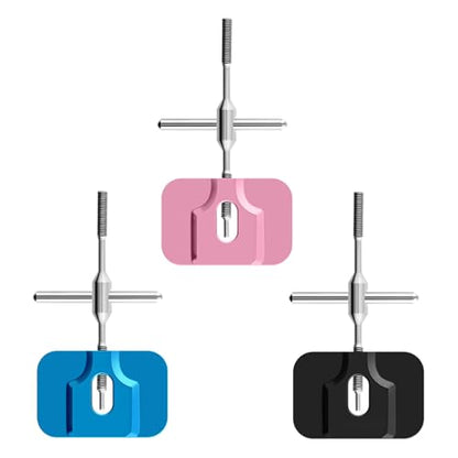 Spool Disassembling Wrench Reel Bearing Pin Remover Wheel Remover Tool Fishing Reel Ball Bearing Maintenance Aluminum Alloy Fishing Tool - color: Remover Black