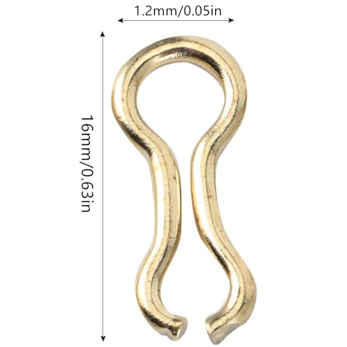 200 Pcs Sinker Wire Eye Fishing Weight Mold for Lead Weights - Fishing Lures Eyelet Stainless Steel Loops Eyelets Swivels Clip - Tackle Accessories