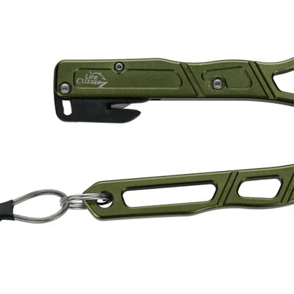 Line Cutterz Elite Saltwater Fishing Pliers, Patented Ceramic Braid and Line Cutter, Hook Remover, Sheath and Lanyard (Split Ring Tip) - size: Split Ring Tip