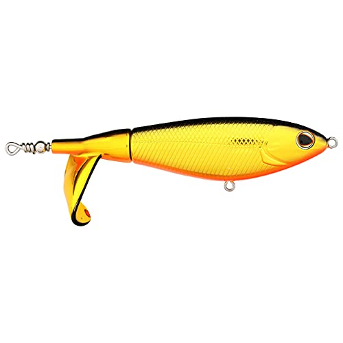 Berkley Choppo Saltwater Fishing Hard Bait - color: Black Gold, size: 105mm - 3/4 oz