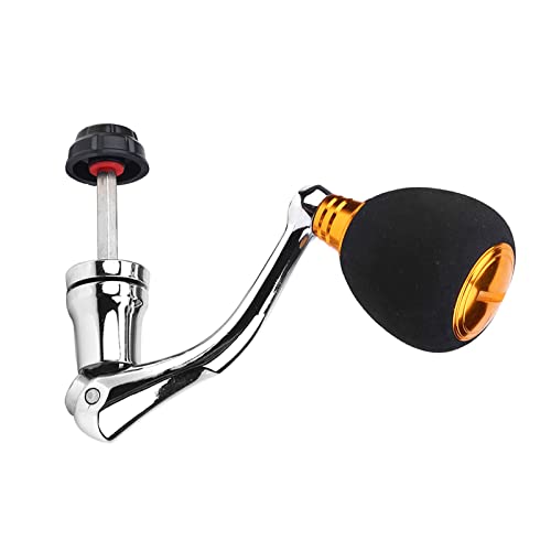 Reel Replacement Power Handle Metal Rocker Arm Grip for Spinning Fishing Reel (4000 5000 6000 Large Size) - color: Gold, size: 4000 5000 6000 large size