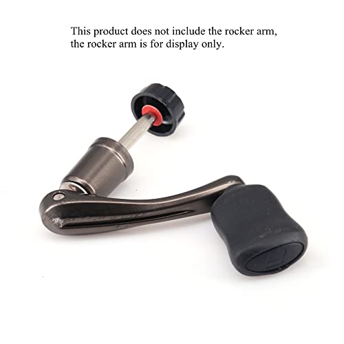Conskyee Universal Fishing Reel Handle Screw Caps, Fishing Reel Replacement Parts for Spinning Reel Knob Crank Power Foldable Handle Grip(Pack of 5)