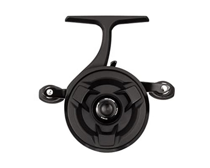 13 Fishing - Descent - Inline Ice Fishing Reel - 2.7:1 Gear Ratio - Left Hand Retrieve (Gen 2) - D2-2.7-LH, Black
