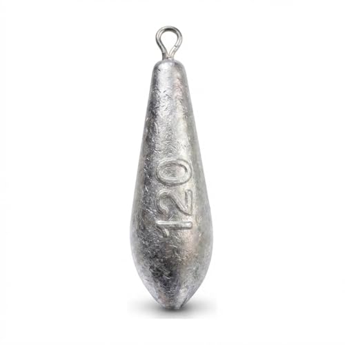 Teardrop Drop Shot Sinkers – Lead Fishing Weights & Sinkers for Bass, Catfish & Surf Fishing – Freshwater & Saltwater – 10 Sizes 1/2oz to 7oz, More Per Pack - style: 120g/4oz – 6pcs