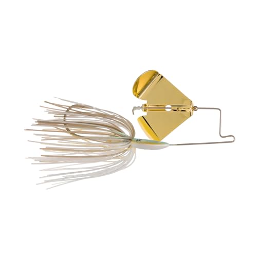 Buckeye Lures Buzzerk Fishing Buzzbait - Head-Knocking Design for Explosive Strikes Skirts & Forage-Mimicking Colors - 1/2 oz, Tennessee Shad w/Gold Blade