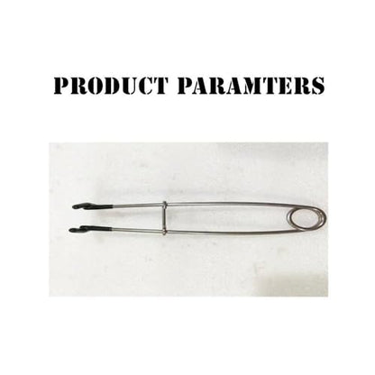 2 Pcs Fish Mouth Spreader Fish Mouth Opener Spring Steel Jaw Retractor Stainless Steel Fish Mouth Hook Remover Jaw Spreader Saltwater Fishing Tool