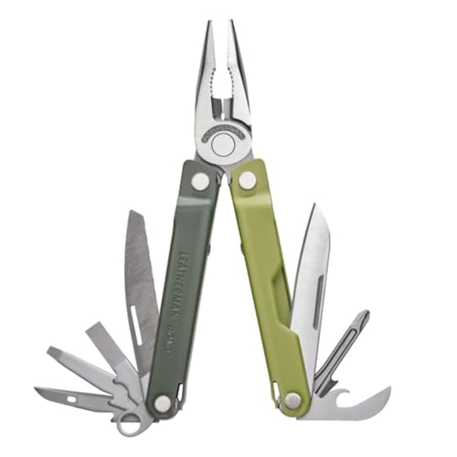 LEATHERMAN, Bond, 14-in-1 Lightweight Multi-tool for Camping, Hiking & Everyday Carry (EDC), Made in USA, Mossy Slate - color: Mossy Slate