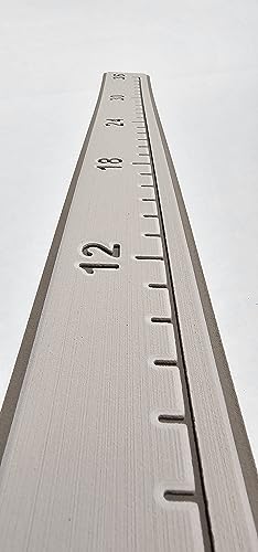 SeaDek Fish Ruler | Next Level | 36 inch Fish Measurement Tool | Perfect for Boats and Kayaks | Mica over Terra - color: Mica/Terra