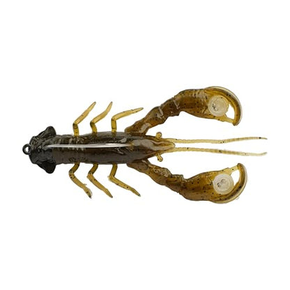 Berkley PowerBait Clatter Craw Fishing Soft Bait - color: Green Pumpkin
