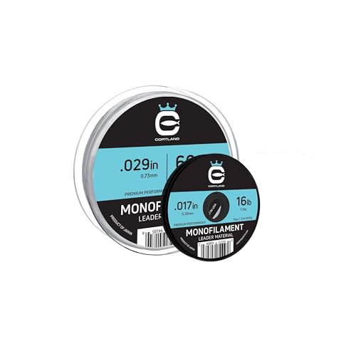 Cortland Monofilament Leader Material - 30yd - size: 100lb - .037"