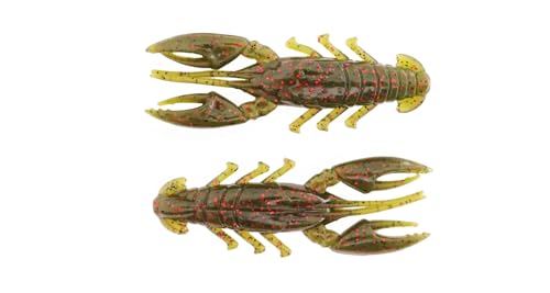 2.5" Scented Stealth Craw, Stealth Finesse Series by X Zone Lures - color: Grass Craw