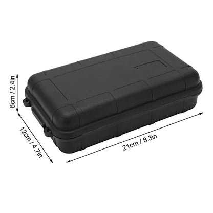 Duty Portable Fishing Tackle Box with Hard Shell Compact Outdoor Gear for Anglers Camping Hiking