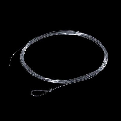 Piscifun Fly Fishing Leader with Pre-Tied Loop, Tapered Fly Line Leader, Nylon, Clear, 6 Pack, 7.5FT, 9FT, 12FT, 0X 1X 2X 3X 4X 5X 6X 7X - size: 12ft-6 pack, style: 5x-3.7lb