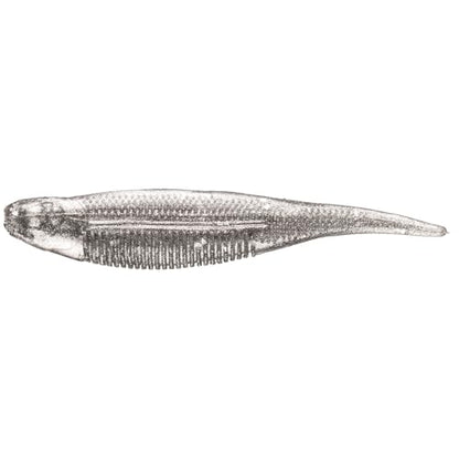 Strike King Strike King Spotlight Shim-E Minnow Fishing Lure, Soft Plastic Jerkbait, 6-Pack - color: Carolina Chrome, size: 3"