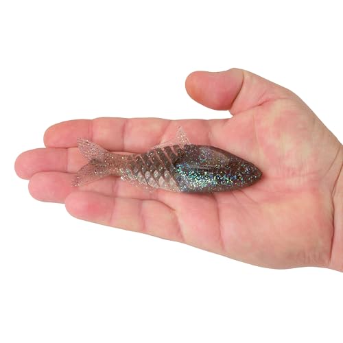 Berkley PowerBait Shad-E Fishing Soft Bait - color: Electric Shad, size: 4.5"