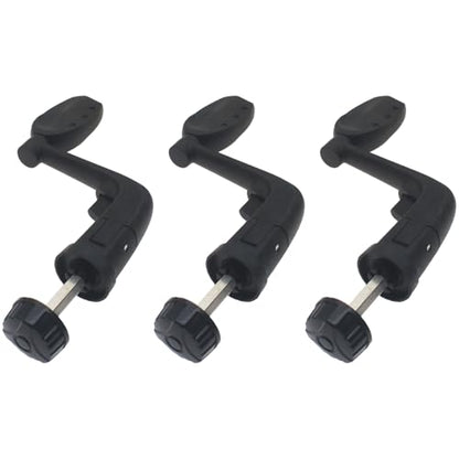 3PCS Fishing Reel Handle Plastic Fishing Spinning Reel Handle Grip Replacement Black Universal Reels Accessories for Most Fishing Reels