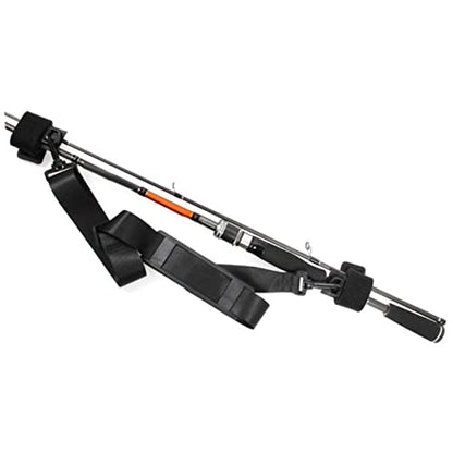 Kisangel 1set Fishing Rod Sling Strap Comfortable Fishing Rod Carrier Lightweight and Shoulder Band for All Heights