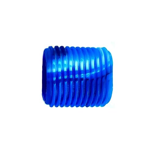 12PCS Rubber Fishing Reel Handle Grip Sleeve Non-Slip Baitcaster Knob Covers for Casting or Spinning Reel (Blue)