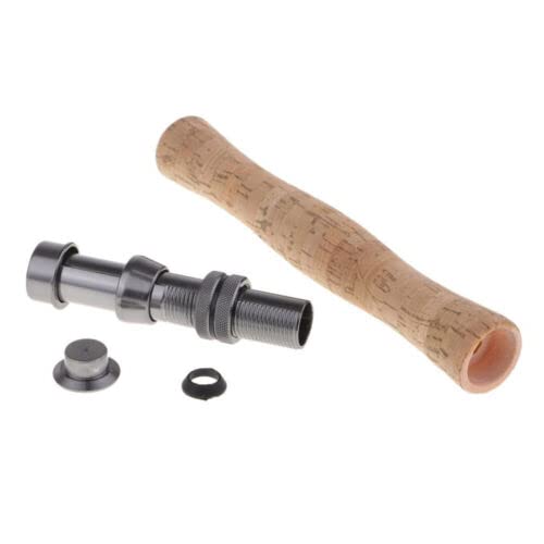 TEAMWILL Fly Fishing Rod Handle Composite Cork Grip Rod Building and Seat Set - style: Model 2