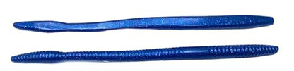 Phat Pak Baits - Slinky Worm Zoom Trick Worm Style Straight Tail Floating Worm Bass Fishing Lure 20ct 6.5" - color: Knocked Out