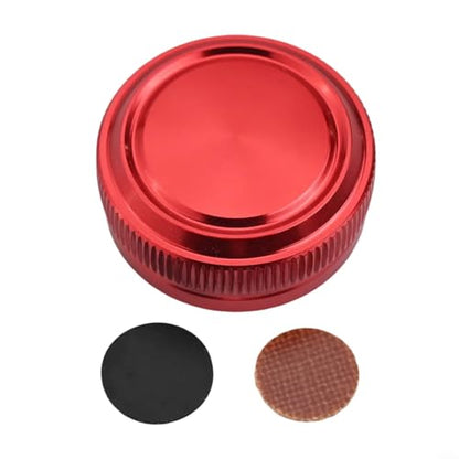 Aluminum Spool Tension Knob Cap for Metanium 09MG7 Baitcast Reel, Knurled Grip Nut for Brake Adjustment, 0.35mm Thread(red) - color: red