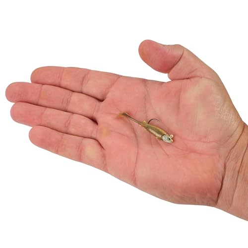 Berkley PowerBait Minnotator Fishing Soft Bait - color: Golden Shiner, size: 2 in - 1/16 oz