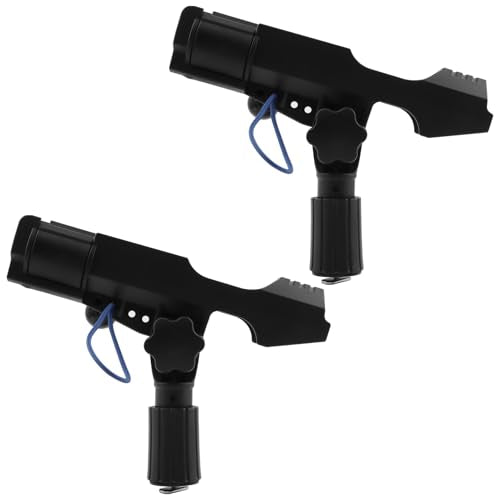 2pack Fishing Rod Holders for Boat, Kayak Fishing Rod Holder Boat Fishings Pole Holders for Track Mount/Deck Mount, Fishings Gear Accessories for Kayak, Canoe, Boat