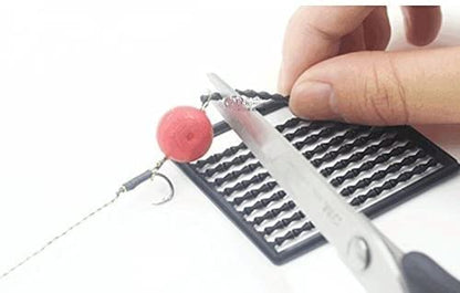 752/1000 Pcs Carp Fishing Hair Rig Extender Boilie Bait Stops Boilie Stopper Carp Fishing Tackle - color: Black(1000pcs)