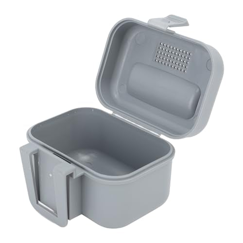 Haofy Bait Holder, Secure Fishing Bait Station Grey Heat Lightweight for Outdoor (S)