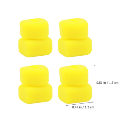 100pcs Floating Corn Beads High Buoyancy Fake Bait Sweetcorn for Carp Hair Rigs Artificial Soft TPE Trout Fishing Lures