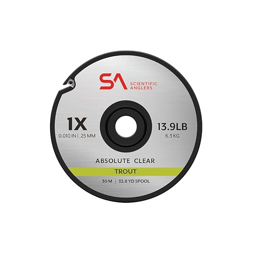 Scientific Anglers Absolute Trout Tippet - size: 1X, style: 30m