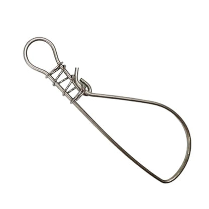 Fishing Lock Buckle Fish Stringer Clip Buckle Line Stainless Steel Snap Hook with Float Outdoor Fish Holder Suitable for Kayak Trips pier Fishing