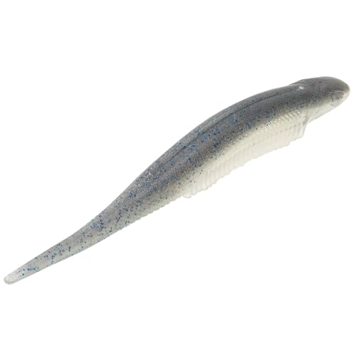 Strike King Strike King Spotlight Shim-E Minnow Fishing Lure, Soft Plastic Jerkbait, 6-Pack - color: Smokey Shad, size: 5"