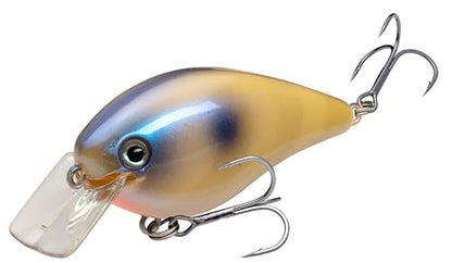 Strike King KVD 1.5 Hard Knock Fishing Lure, 3/8 oz, 3D Lifelike Eyes - color: Oyster, size: 3/8oz