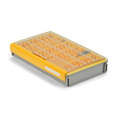 Plano Edge 3700 Lipless Box, Stores 40 Fishing Baits, with Rust-Preventive Rustrictor, Dri-Loc Watertight Seal, WaterWick, Transparent DuraView Lid, Stackable Storage for Crankbaits and More - style: 3700 Lipless