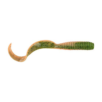 Berkley GASPG6-Soft Bait - color: Lime Tiger Glow, size: 6in - Pint 4x7